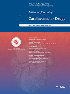 American Journal of Cardiovascular Drugs cover
