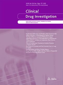 ical Drug Investigation journal cover ical Drug Investigation journal cover